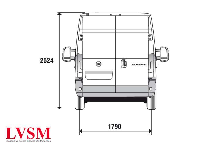 Véhicule location camion utilitaire 11,5 m3 3t5